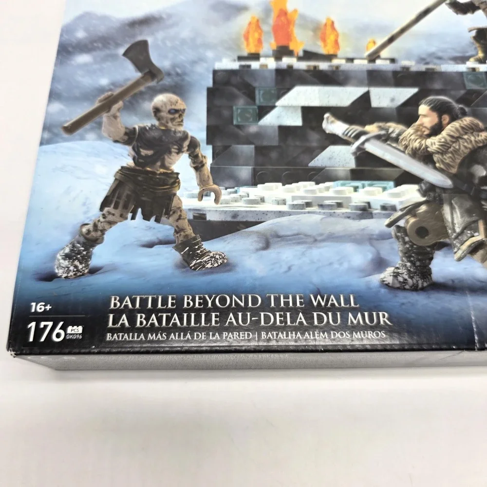Game of Thrones Battle Beyond the Wall Mega Construx Black Series Set Mega Bloks